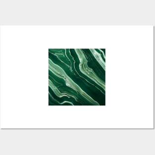 Deepest Emerald Green Posters and Art